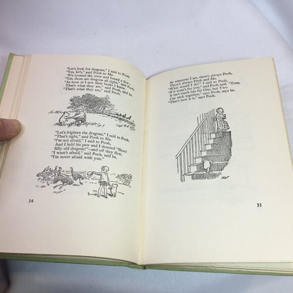 Now We Are Six A. A. Milne Ernest H. Shepard 1952 Hardcover Winnie The Pooh - Picture 14 of 16